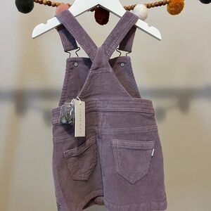 JAMIE KAY CORDUROY OVERALL DRESS (NWT)